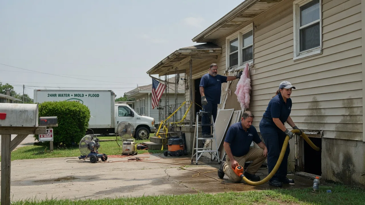 Water Damage Repair in Baldwin, IL near me